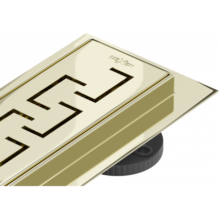 Mexen Flat M15 linear drain 50 cm, Gold - 1524050-15