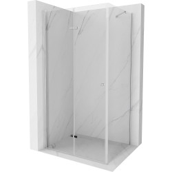 Mexen Lima folding shower cubicle 105 x 90 cm, Transparent, Chrome - 856-105-090-01-00