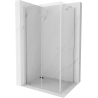 Mexen Lima folding shower cubicle 105 x 110 cm, Transparent, Chrome - 856-105-110-01-00
