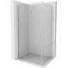 Mexen Pretoria hinged shower cubicle 100 x 110 cm, Transparent, Chrome - 852-100-110-01-00