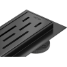 Mexen Flat 360° M01 swivel linear drain 90 cm, Black - 1720090-40