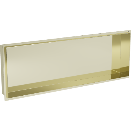 Mexen X-Wall-NR recessed shelf without a flange 90 x 30 cm, Gold - 1951903010