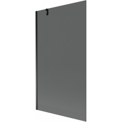 Mexen Next 1-wing bathtub screen 100 x 150 cm, Graphite, Black - 895-100-000-00-40-70